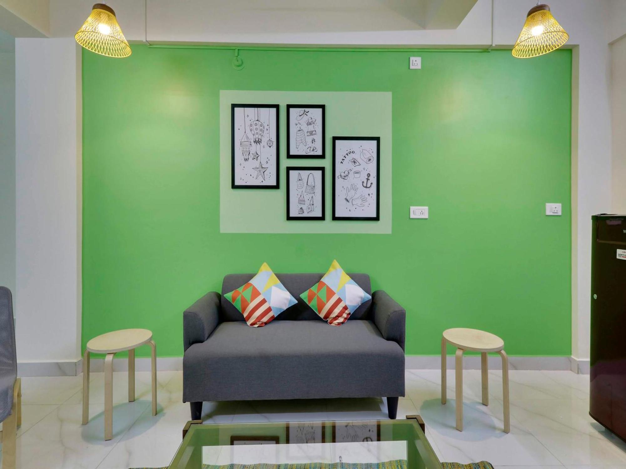 Luxury 2Bhk Apartment Near Calangute Baga Beach With Pool ภายนอก รูปภาพ