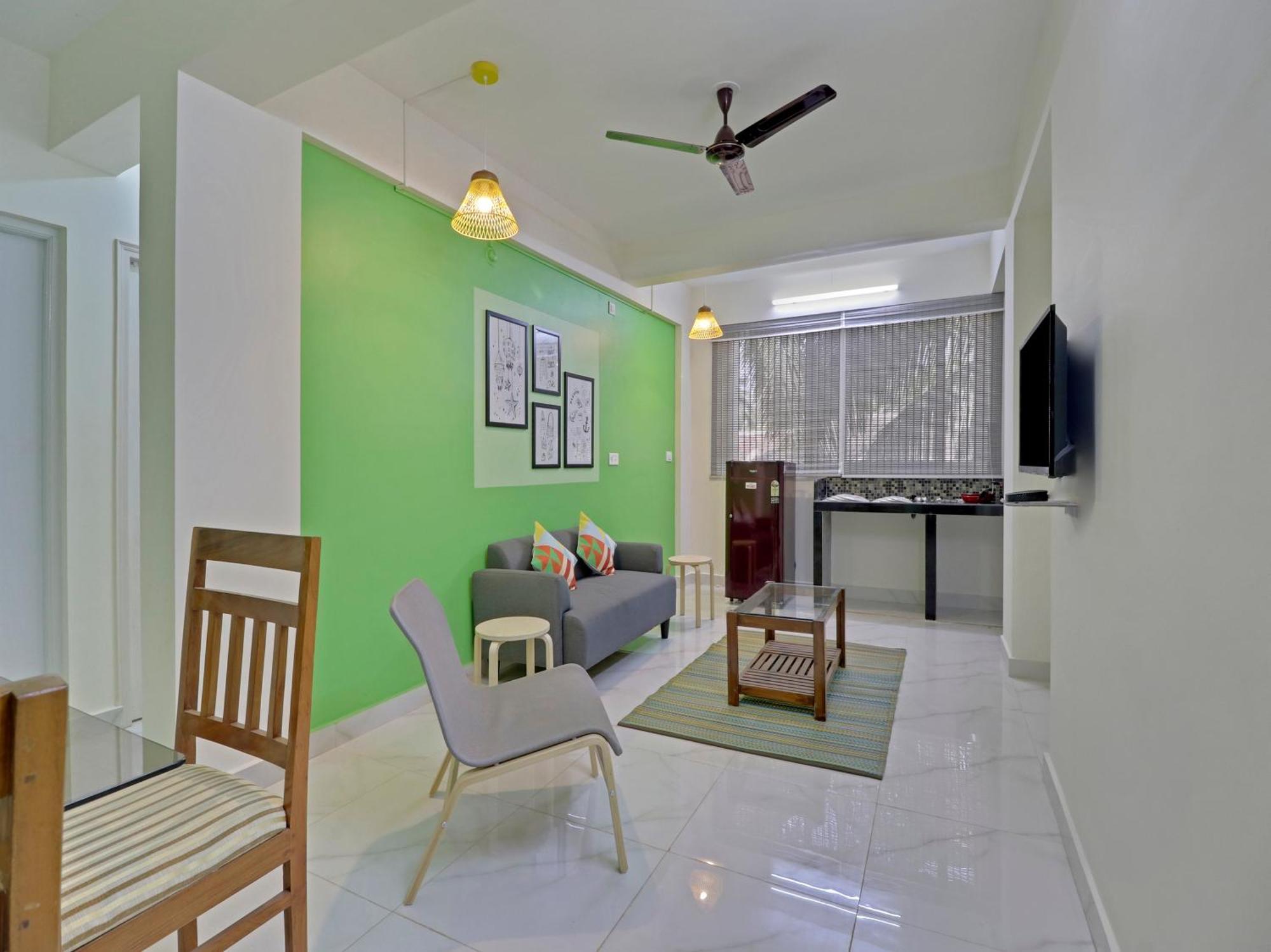 Luxury 2Bhk Apartment Near Calangute Baga Beach With Pool ภายนอก รูปภาพ