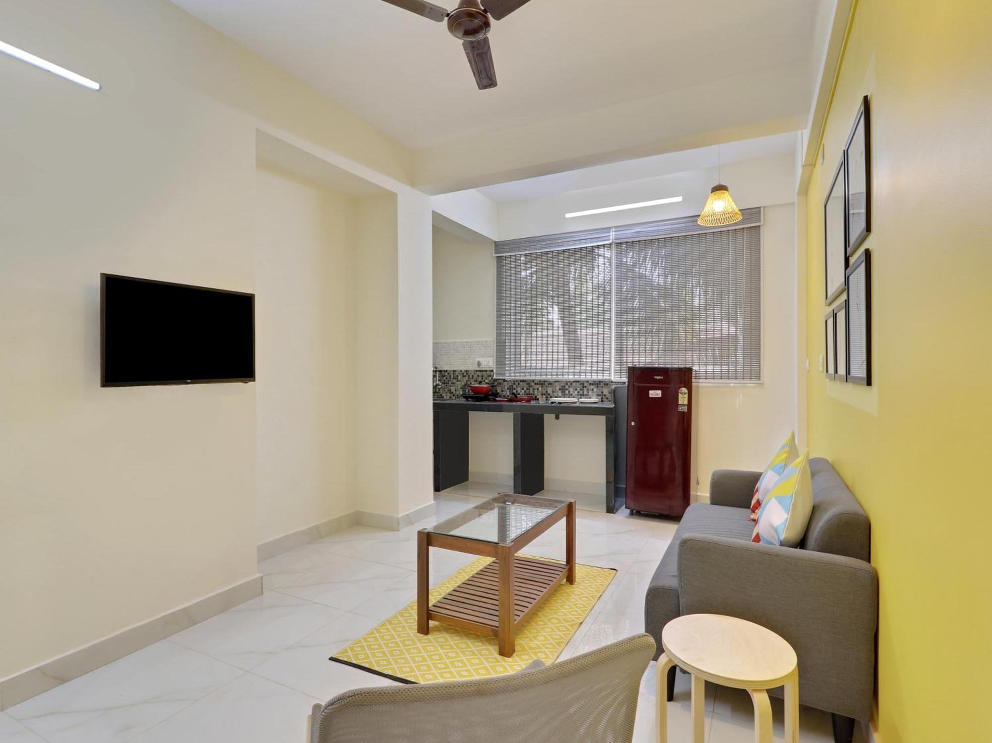 Luxury 2Bhk Apartment Near Calangute Baga Beach With Pool ภายนอก รูปภาพ