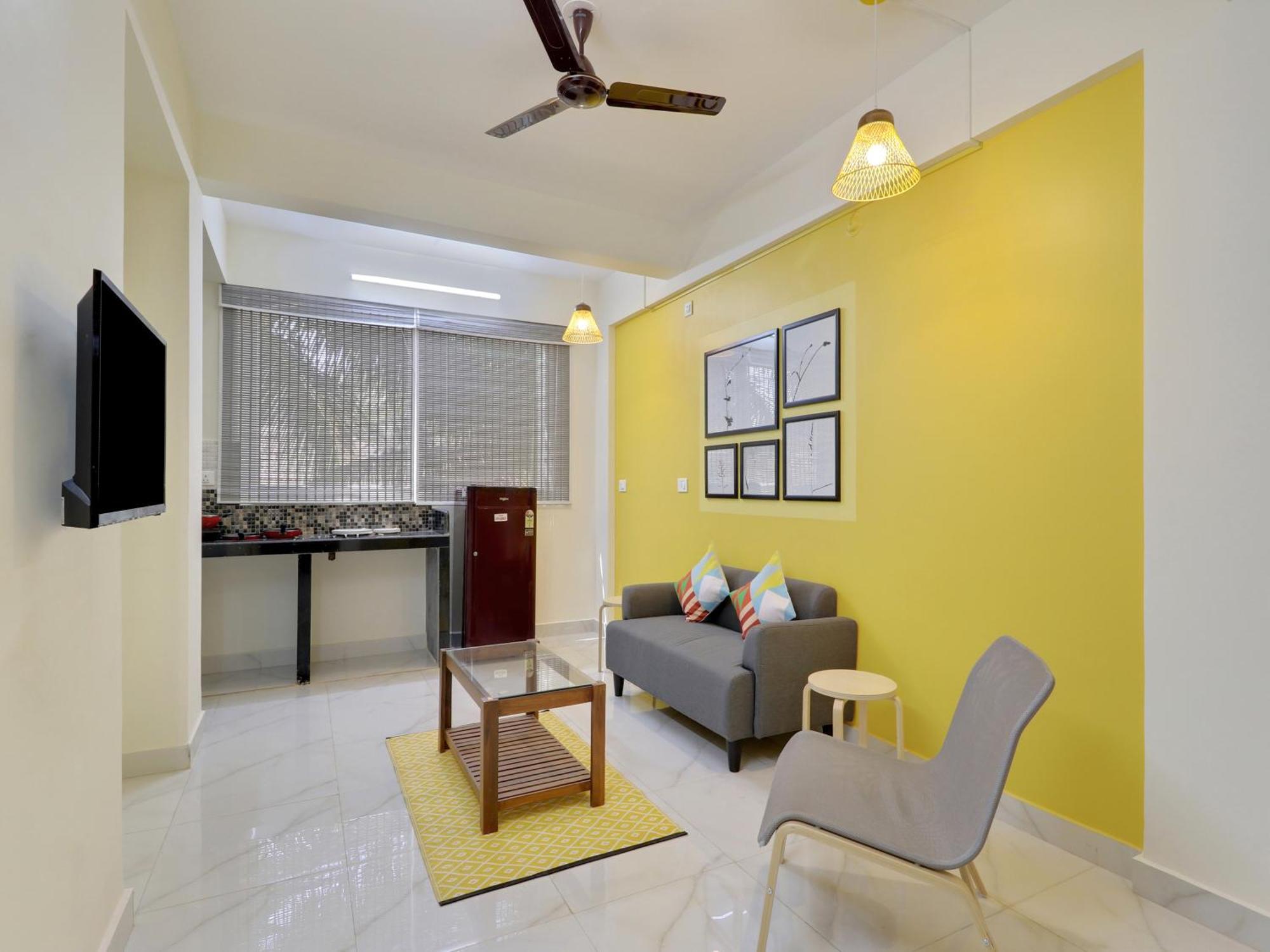 Luxury 2Bhk Apartment Near Calangute Baga Beach With Pool ภายนอก รูปภาพ