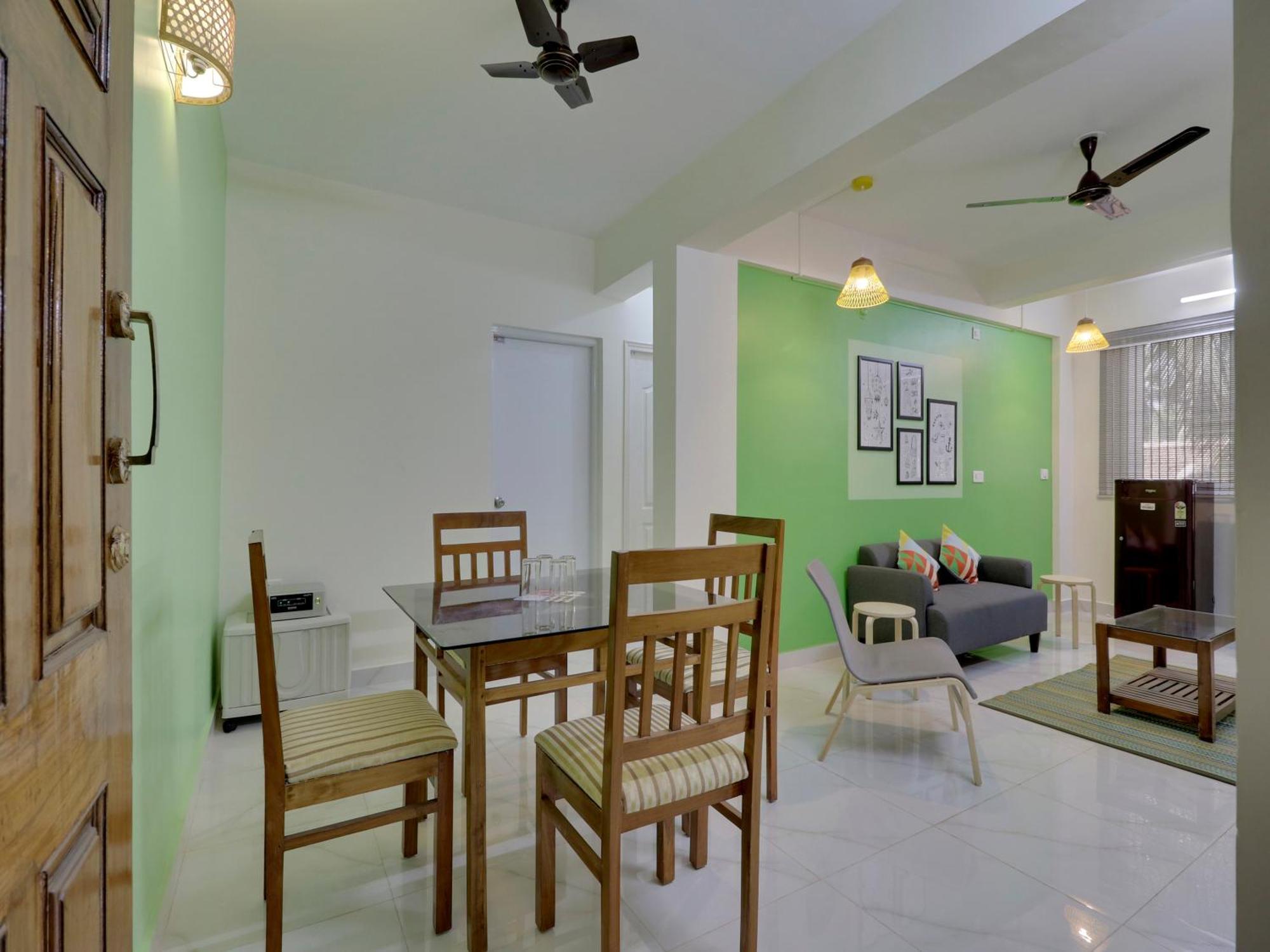 Luxury 2Bhk Apartment Near Calangute Baga Beach With Pool ภายนอก รูปภาพ