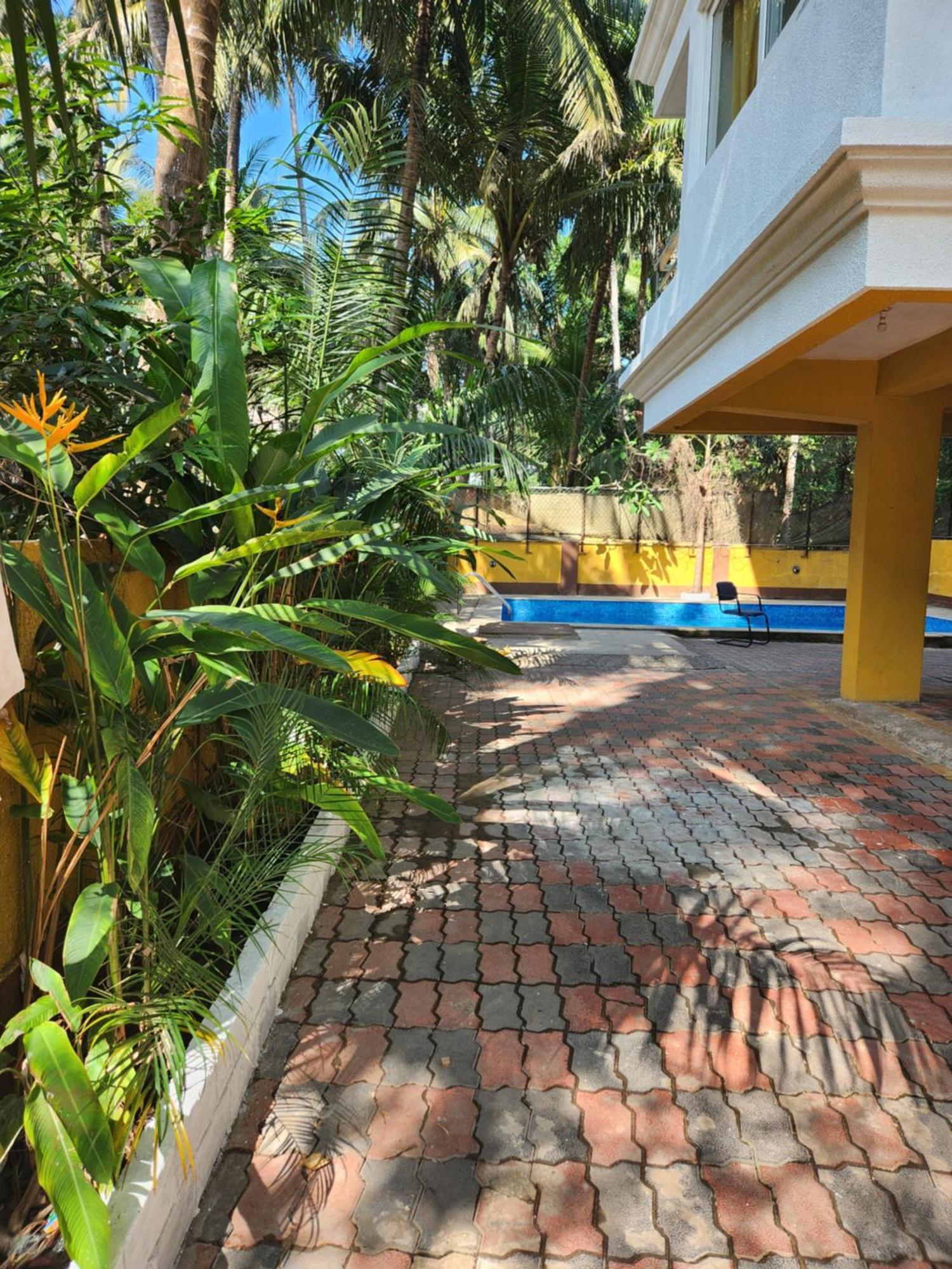 Luxury 2Bhk Apartment Near Calangute Baga Beach With Pool ภายนอก รูปภาพ
